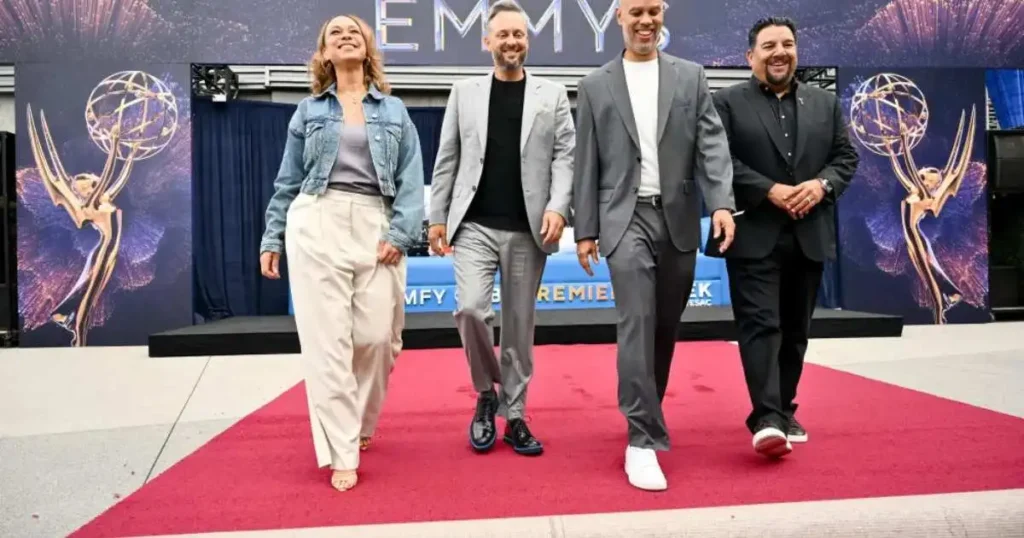 Emmys 2025 red carpet livestream