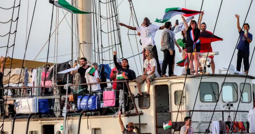 Gaza Aid Flotilla Faces Drone Attacks at Sea