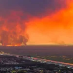 Everglades wildfire sparks health warnings as experts link smoke impacts to Los Angeles air quality poor risks and climate challenges.
