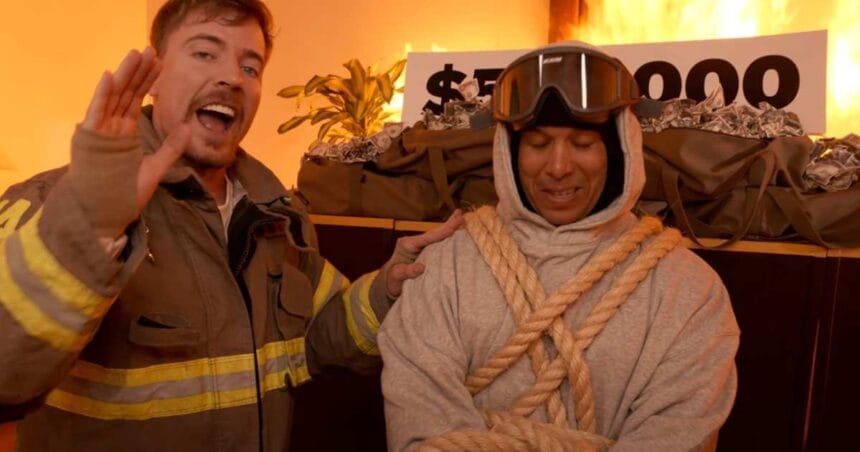 MrBeast Defends $500000 Burning Building Stunt Amid Backlash