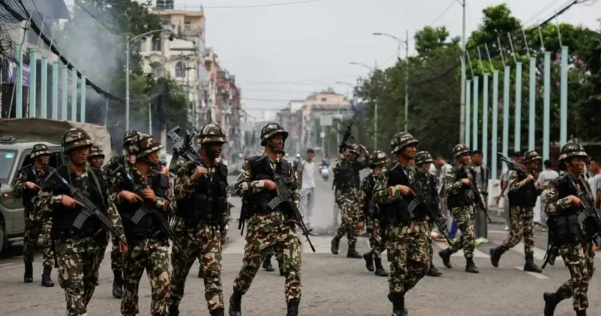 Political Unrest In Nepal As Army Patrols Kathmandu