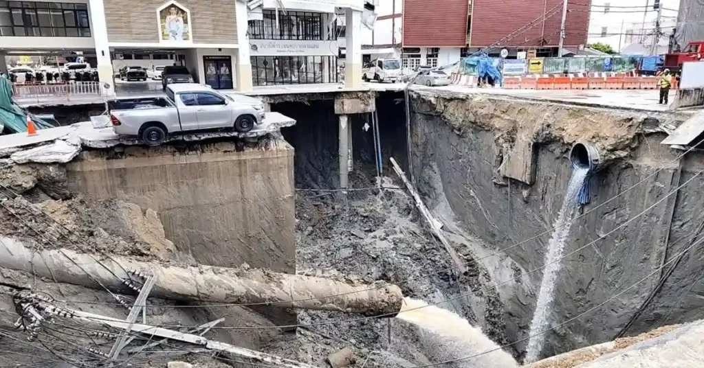 Repair Work Underway