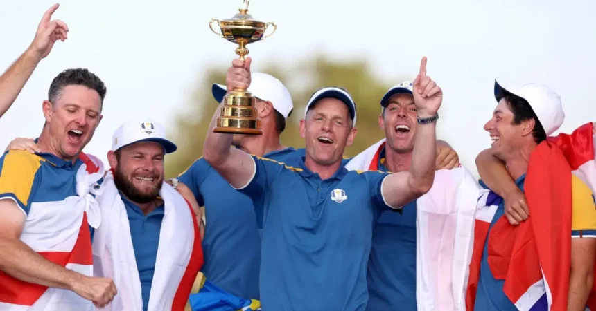 Ryder Cup 2025 Europe Leads