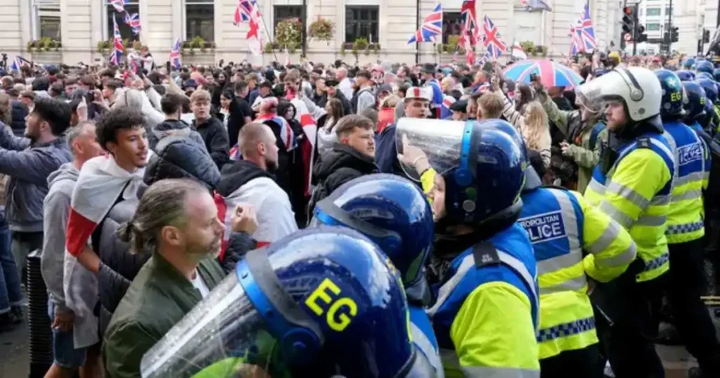 Tommy Robinson Rally Turns Violent in London