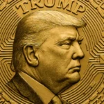 Trump Bitcoin Statue Sparks Crypto Debate