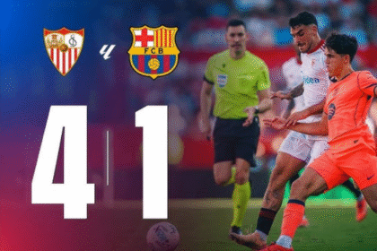 Barcelona 4-1 Sevilla La Liga Upset