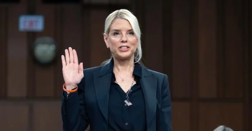 Bondi Defends Justice Department Actions