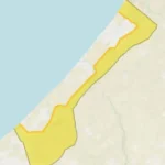Gaza Ceasefire Phase 1 Map