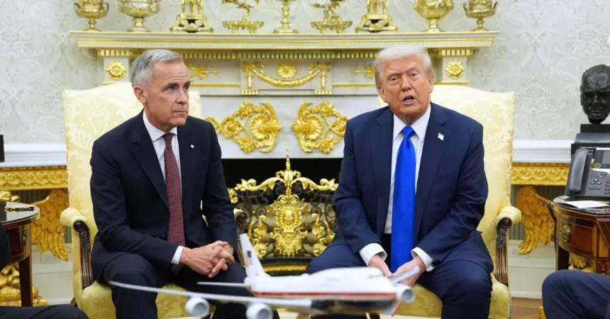 Leaders discuss tariff relief Renewed Canada-US cooperation