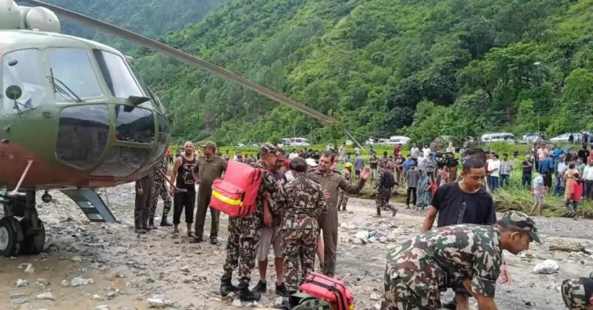 Nepal Floods October Monsoon Disaster