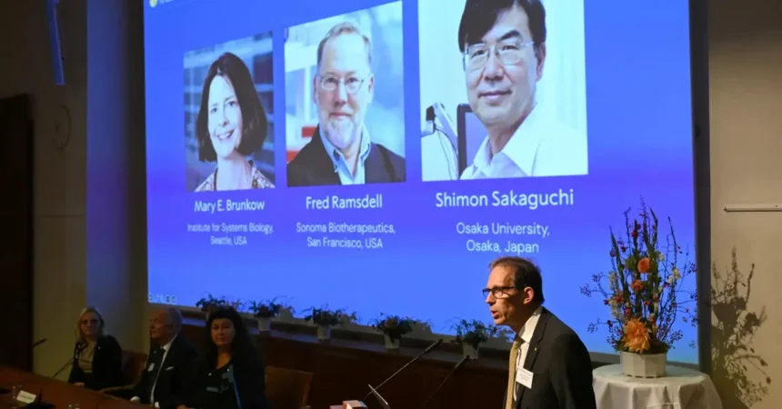 Nobel Medicine Prize 2025 Winners