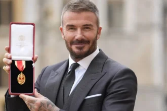 Sir David Beckham Receives Knighthood from King Charles