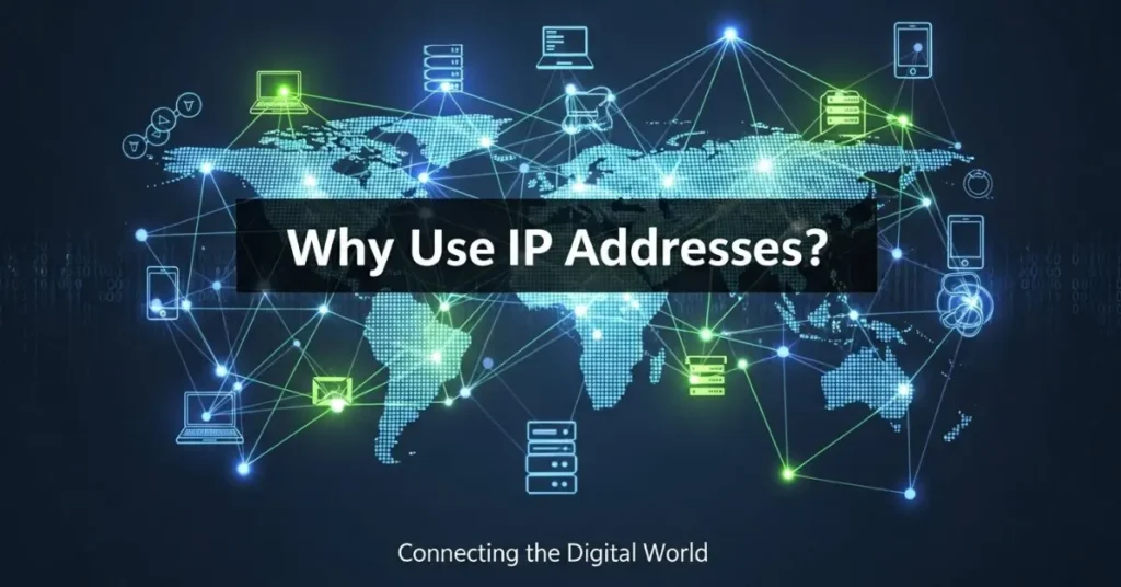 Why Do We Use IP Addresses in the First Place?