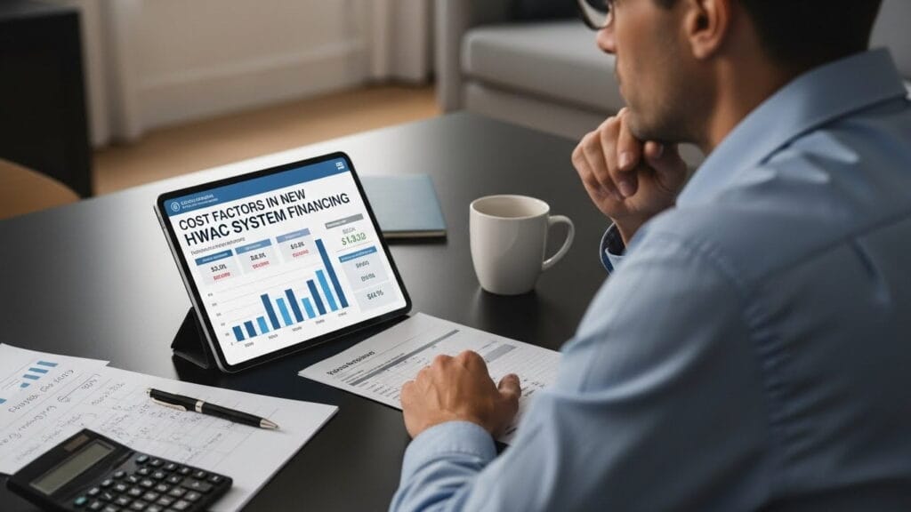 New HVAC System Financing Cost Factors in New HVAC System Financing