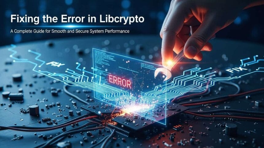 Fixing the Error in Libcrypto A Complete Guide for Smooth and Secure System Performance