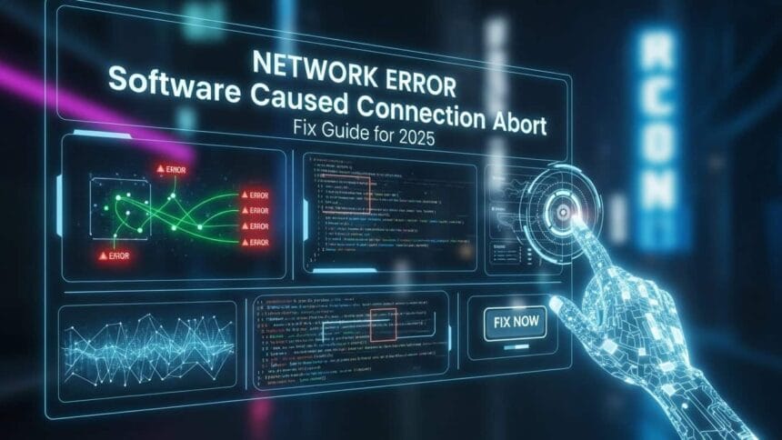Network Error Software Caused Connection AbortNetwork Error Software Caused Connection Abort Fix Guide for 2025